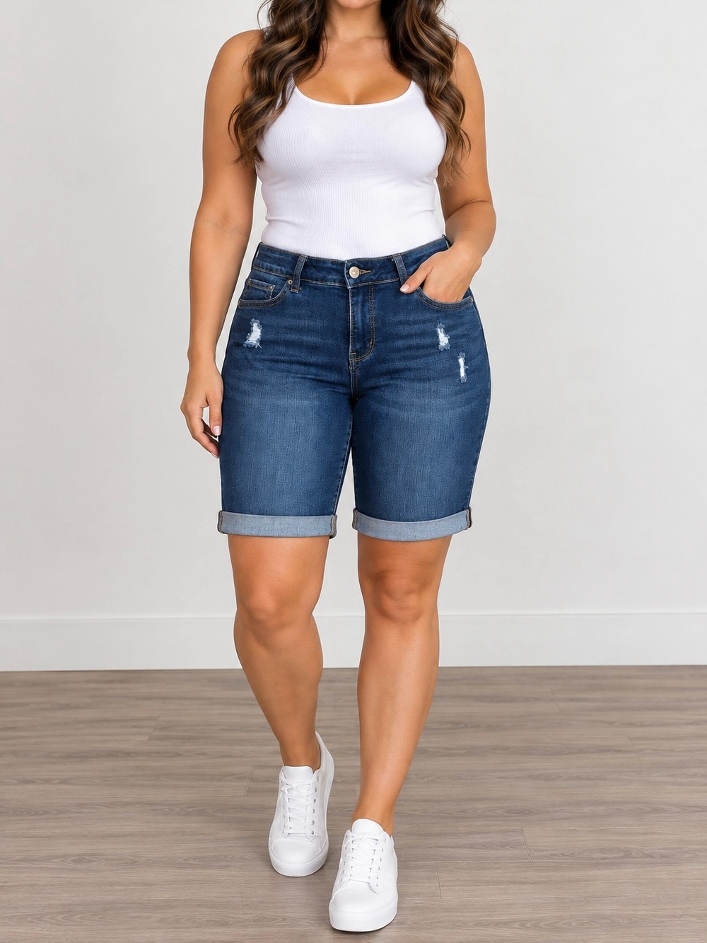 S113- Women’s: Time and Tru Denim Shorts